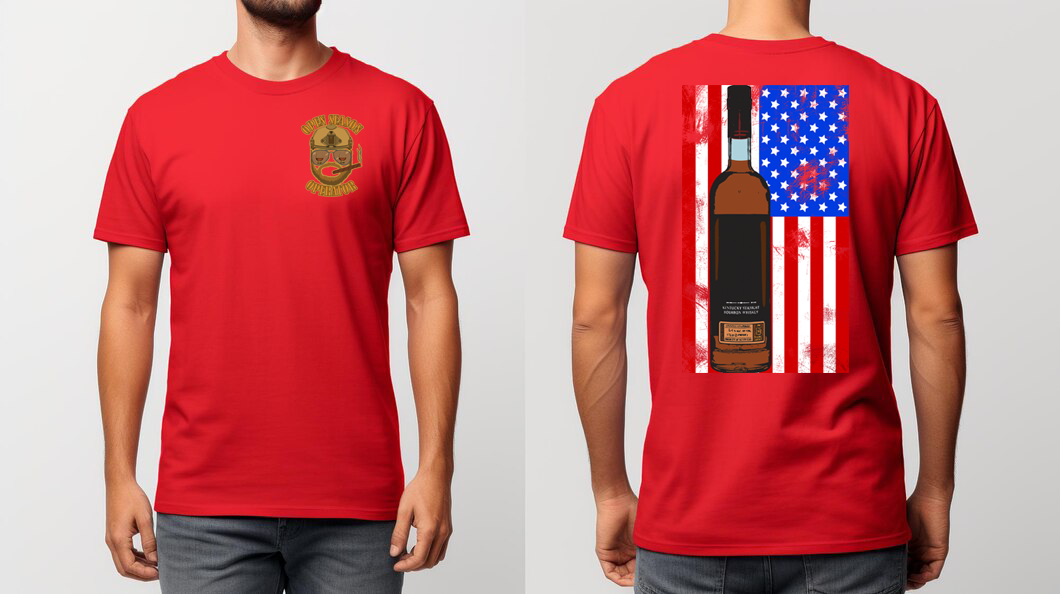 Bourbon Hunter American Flag Shirt whiskey Lover drinking shirt Bourbon Bottle American Flag shirt gift for Him Whiskey Hunting gear